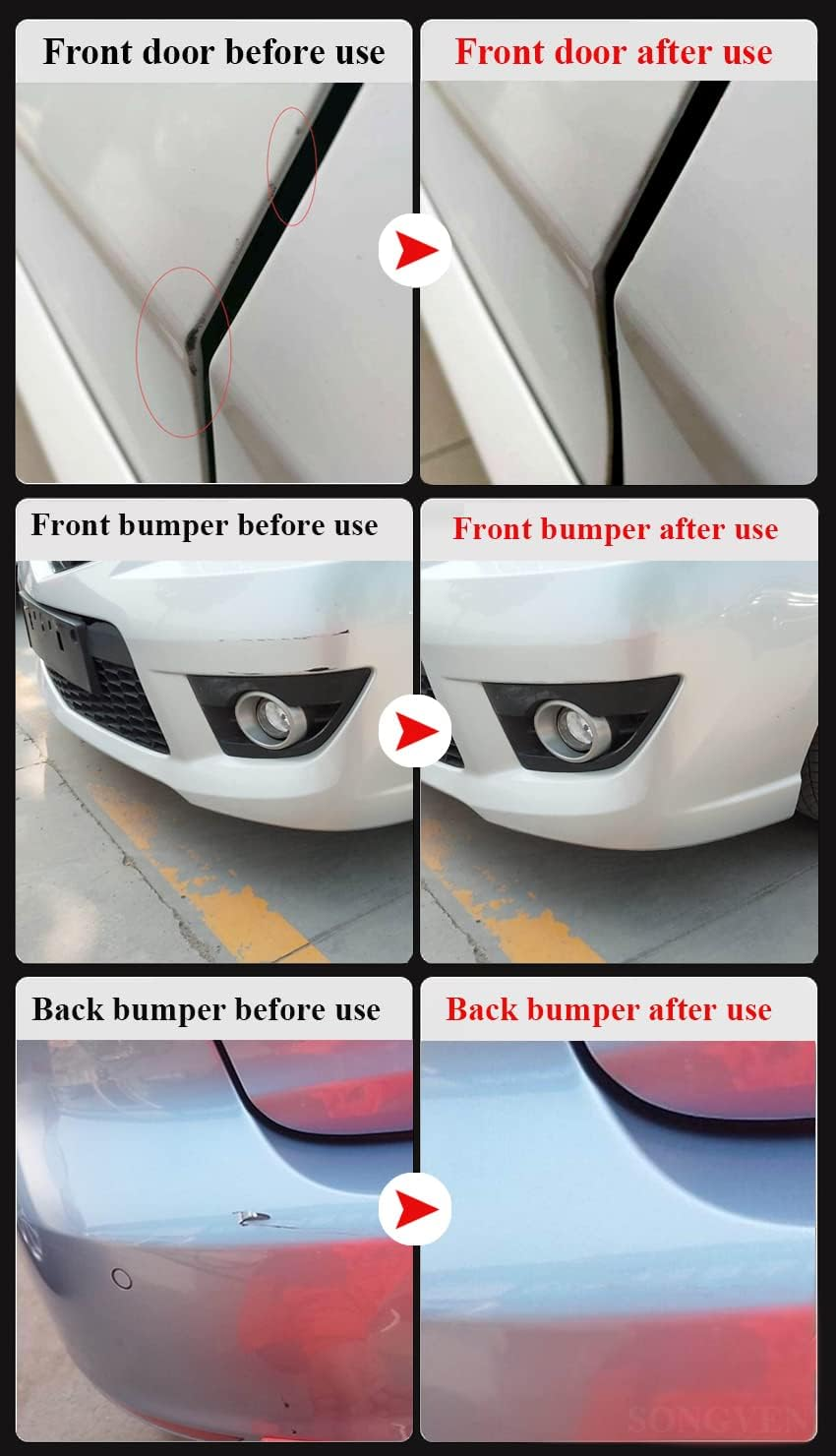 Silver Car Touch up Paint for Tesla Model 3 Model Y Mseries (Midnight Silver Metallic) image number 1