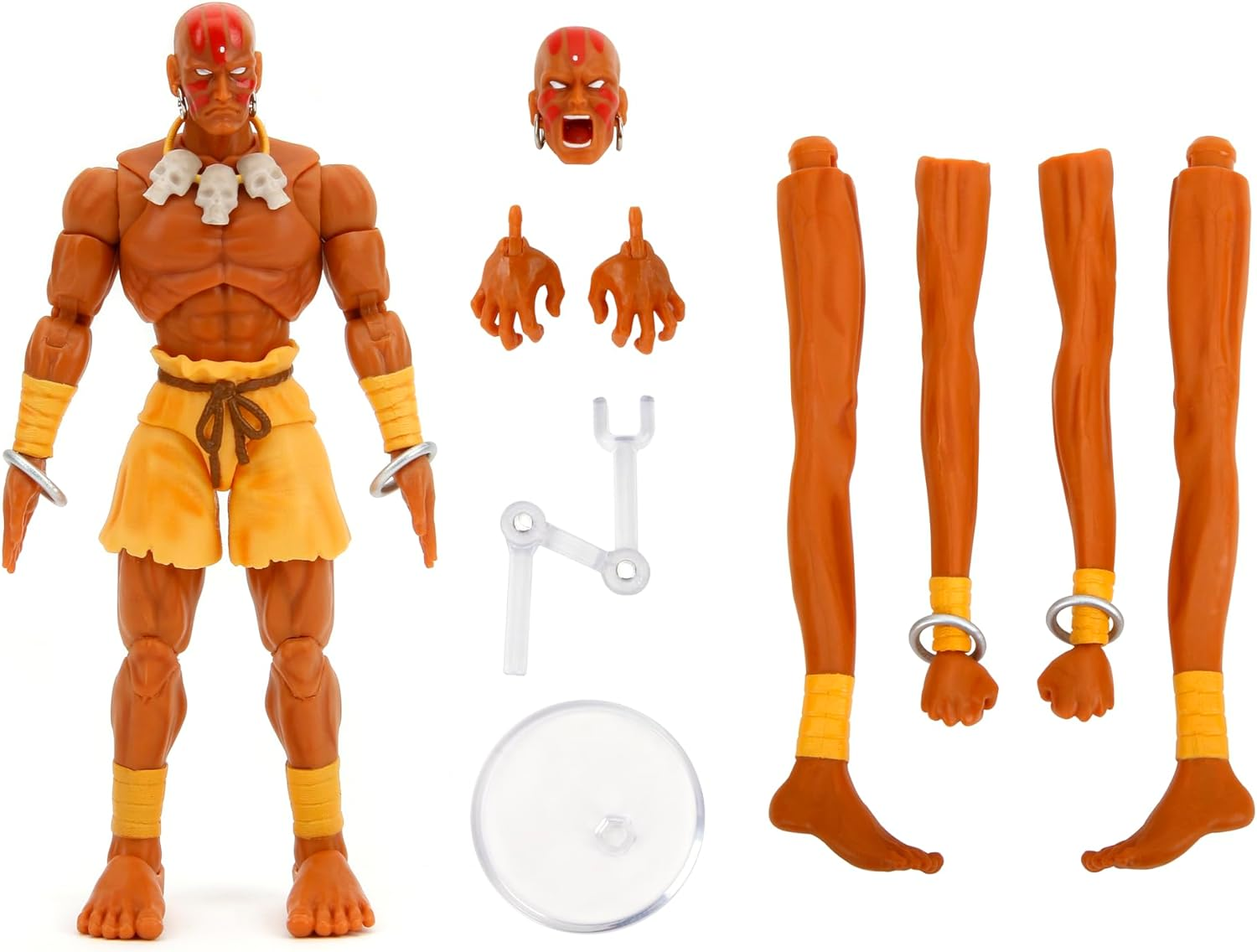 Jada Toys Street Fighter Dhalsim Action Figure 6-Inch Size