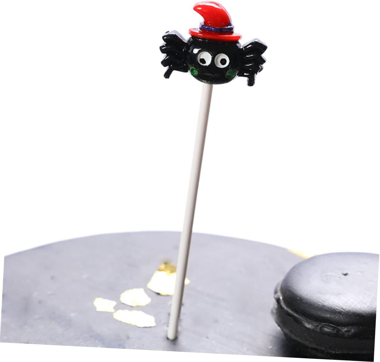 STOBAZA Paper Halloween Cake Picks Decorative Dessert Topper Sets Random Style image number 4