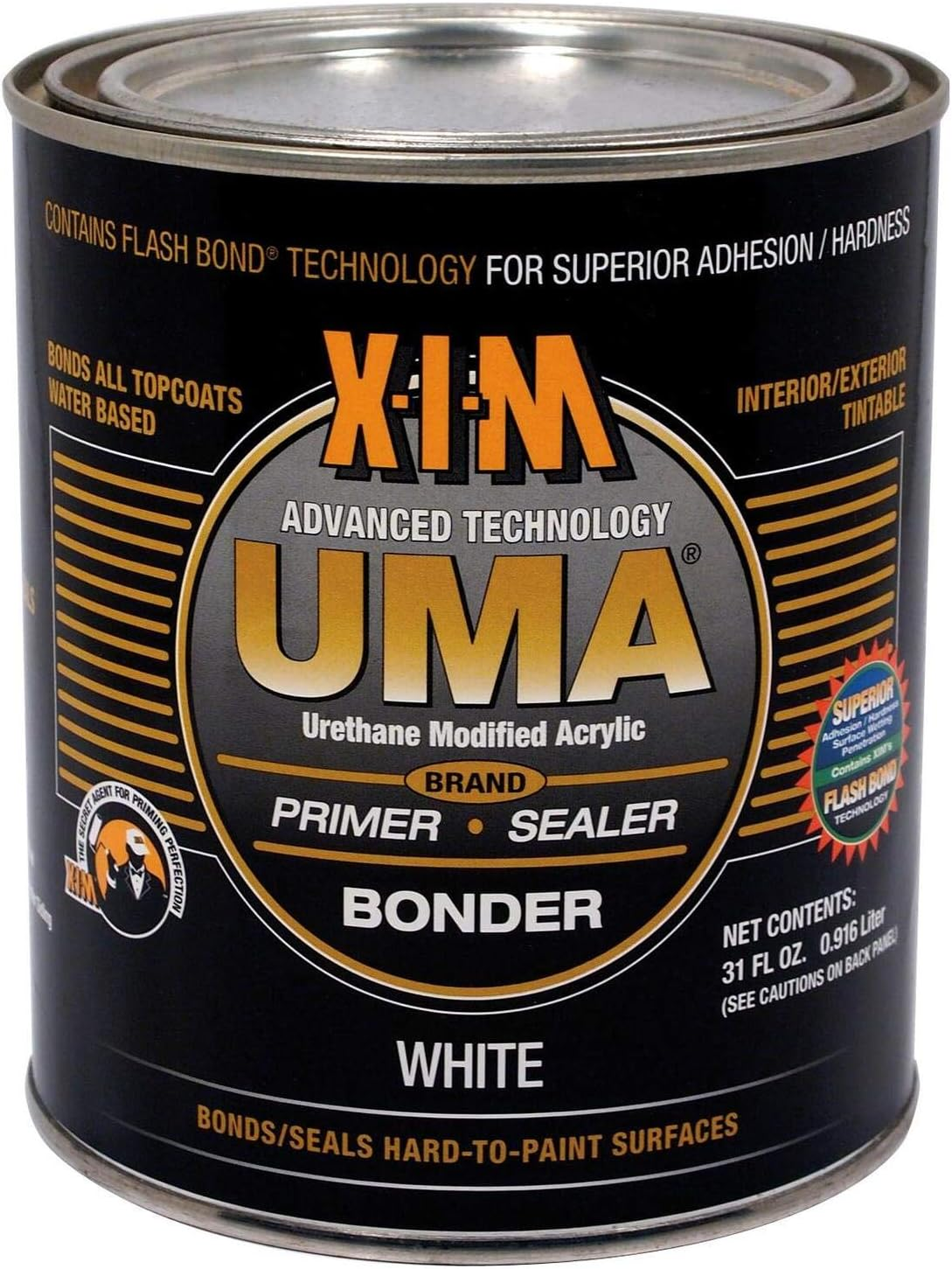 Qt XIM Products 11052 White XIM, UMA Acrylic Bonder and Primer/Sealer