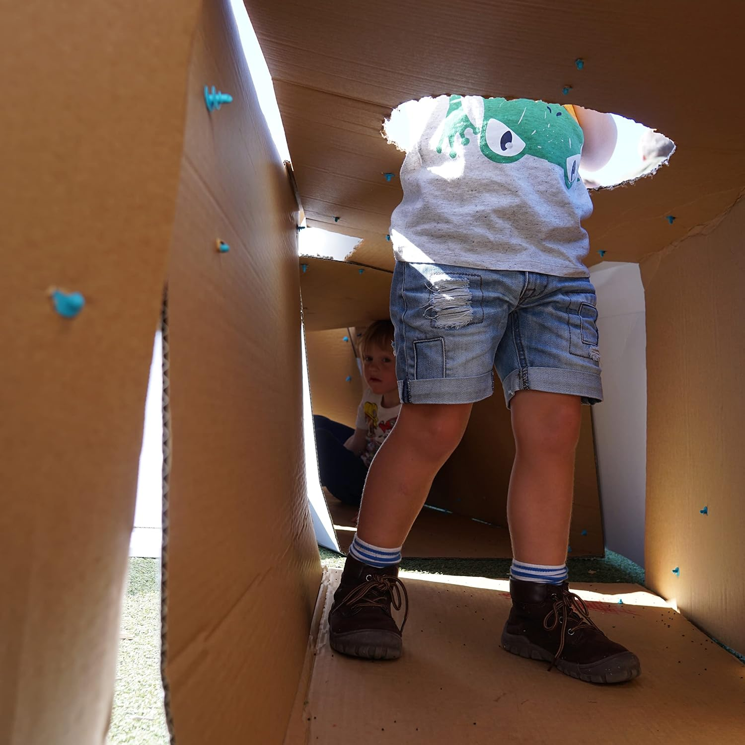 Makedo Scru Combo 160 | 160 Piece Mix, Scru & Scru+ for Kids Age 4+ | Perfect for Classroom STEM Learning image number 1