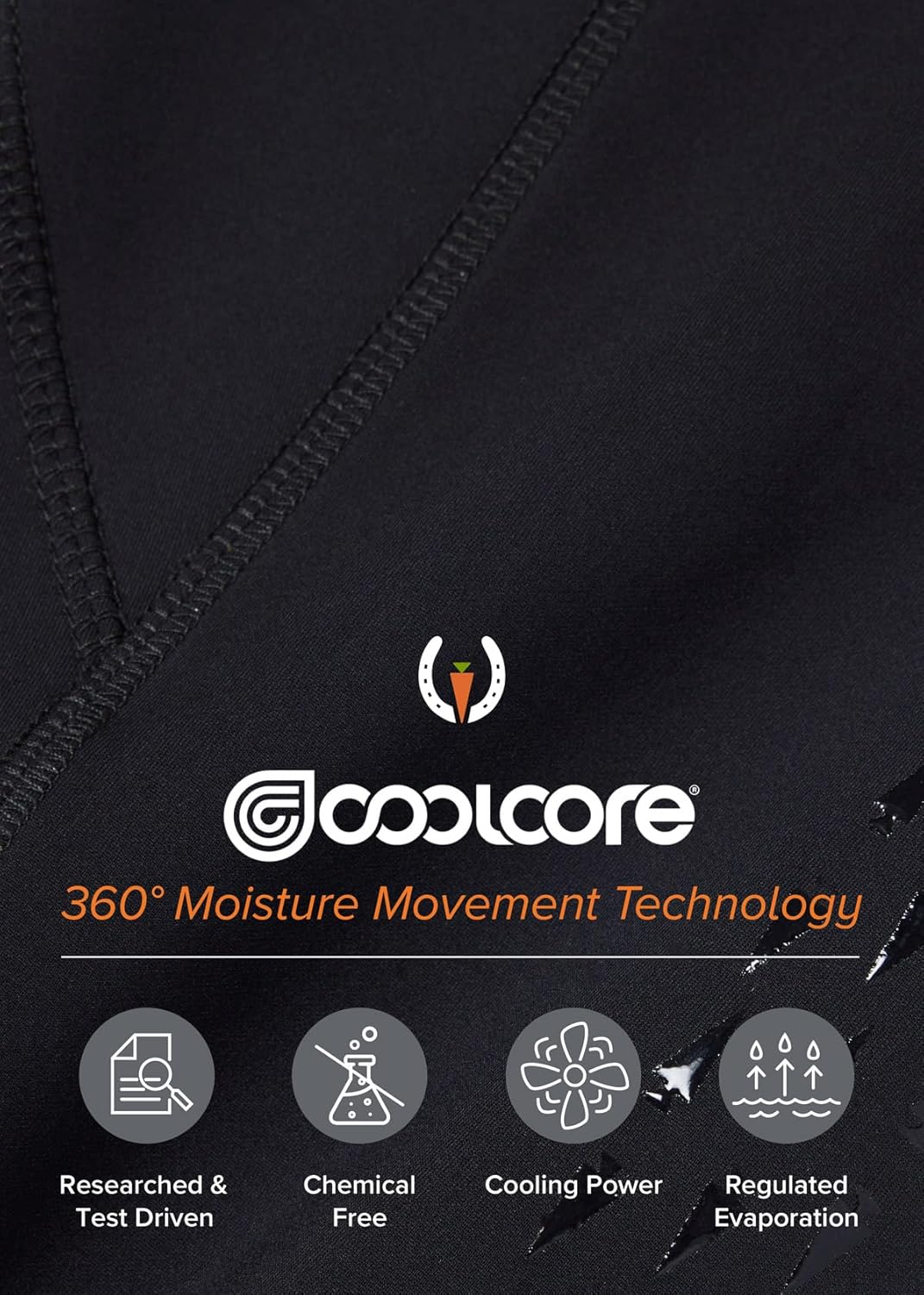 Kerrits Women'S Coolcore Bootcut Horse Riding Tights &ndash; Cooling Equestrian Bootcut Leggings, Full Leg Silicone Grip, Pockets image number 6