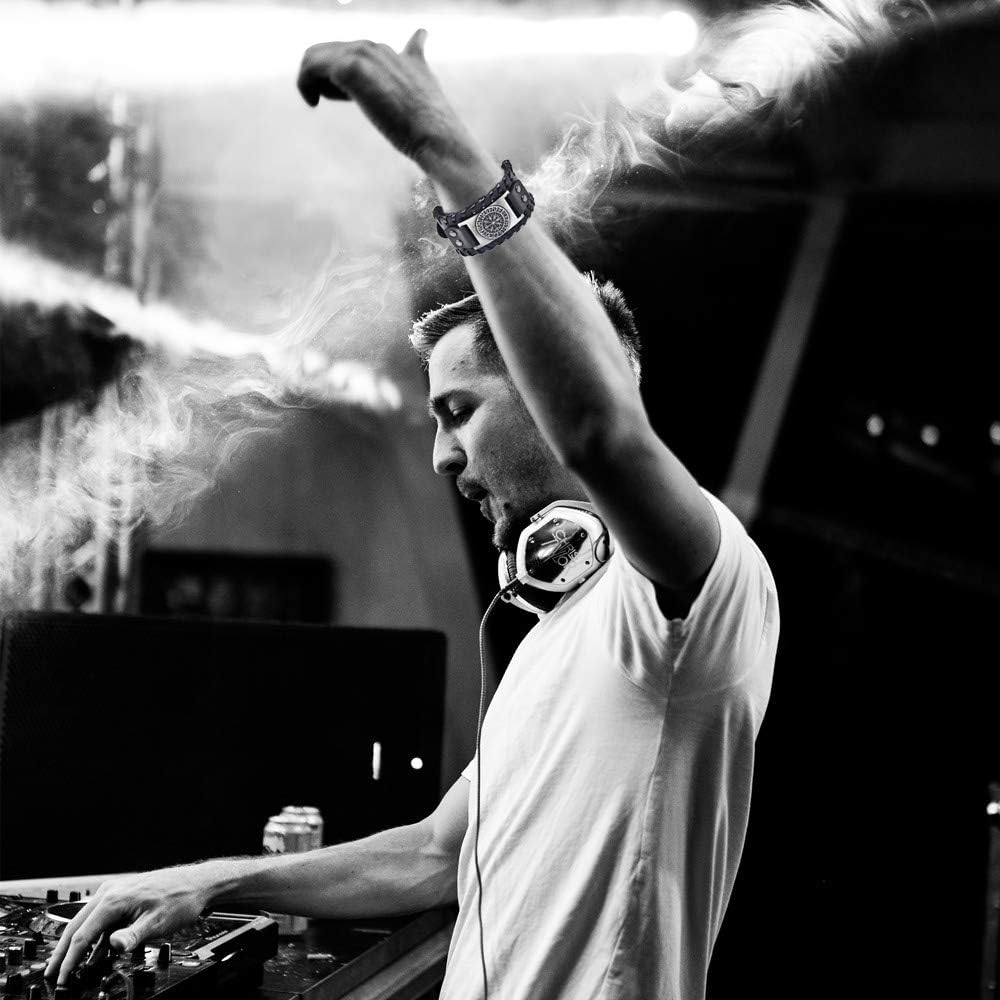 TURTLEDOVE 2 Piece Viking Bracelets - Viking Wolf Fenrir - Norse Vegvisir Scandinavian Amulet image number 3