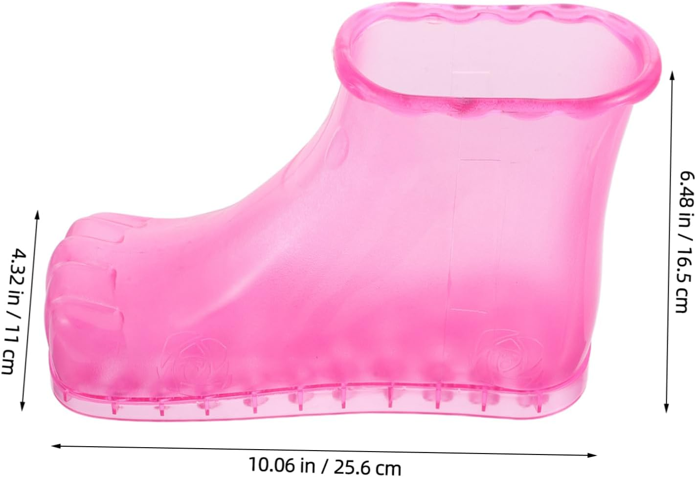 BELLIFFY Foot Bath Shoes Massage Scrubber Comfortable Slippers for Bathroom Use image number 6