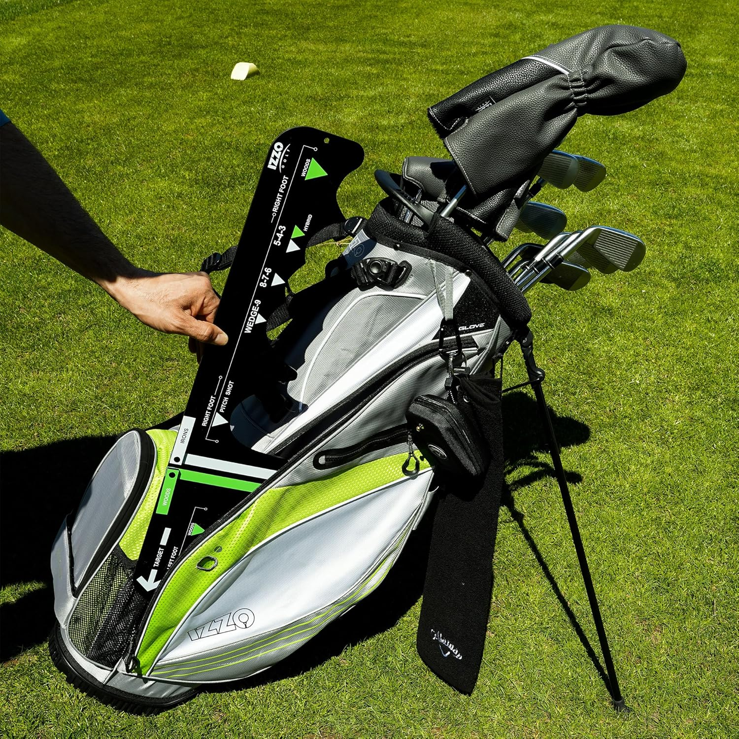 Izzo Golf Sure Stance Ball Position Trainer