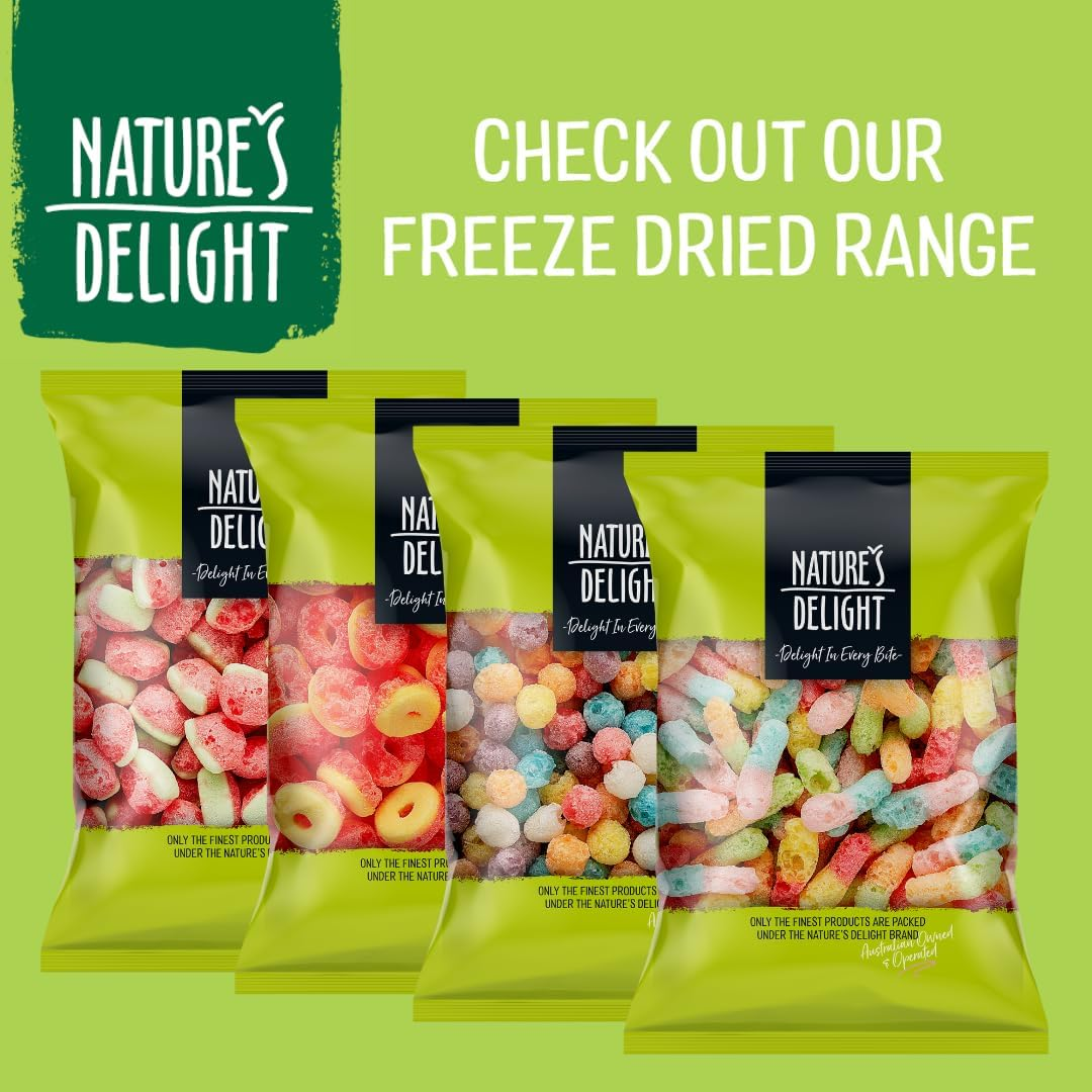 Nature'S Delight Freeze Dried Candy Sour Worms, 100G image number 1