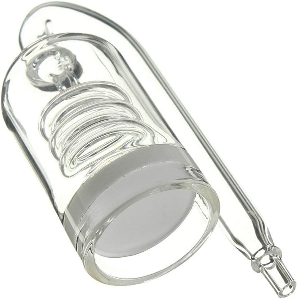 Twister Glass Pollen CO2 Diffuser Spiral Refiner, DIY for Freshwater Planted Aquarium Fish Tank Aquatic Plants image number 4