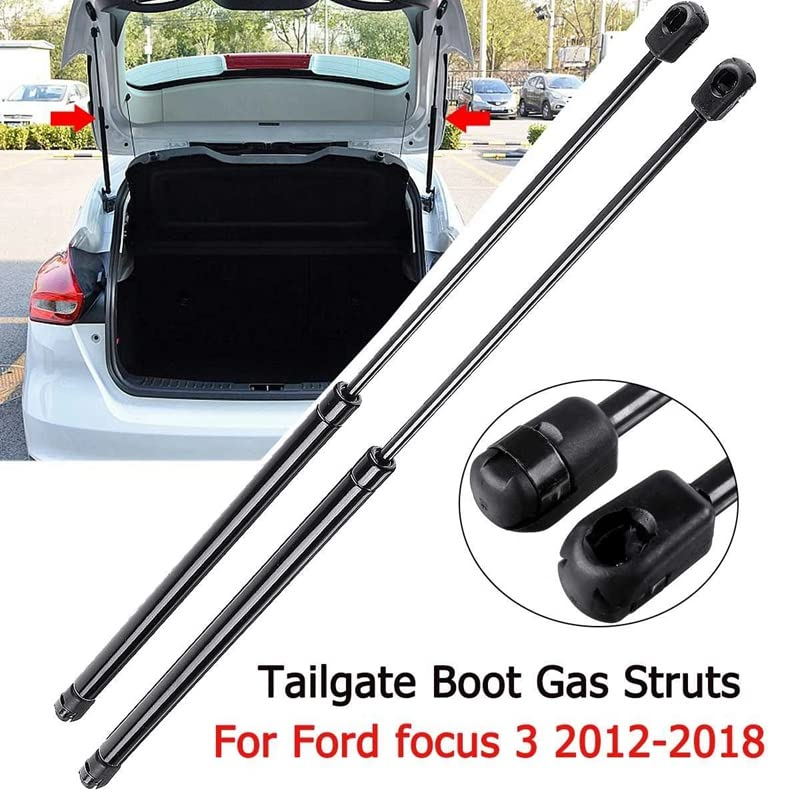AONNOUS 2X Tailgate Boot Rear Trunk Lift Support Gas Struts for Ford Focus MK3 Mark III Hatchback LW LZ 2011 2012 2013 2014 2015 2016 2017 2018