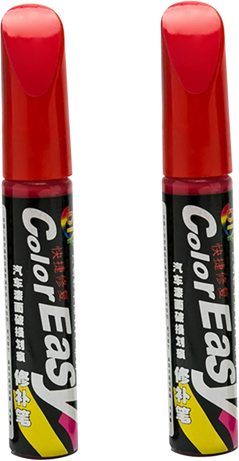 Touch up Paint for Cars, 2PCS Two-In-One Car Touch up Paint, Quick & Easy Solution to Repair Car Pen for SUV, Truck, RV Scratches, Grey-