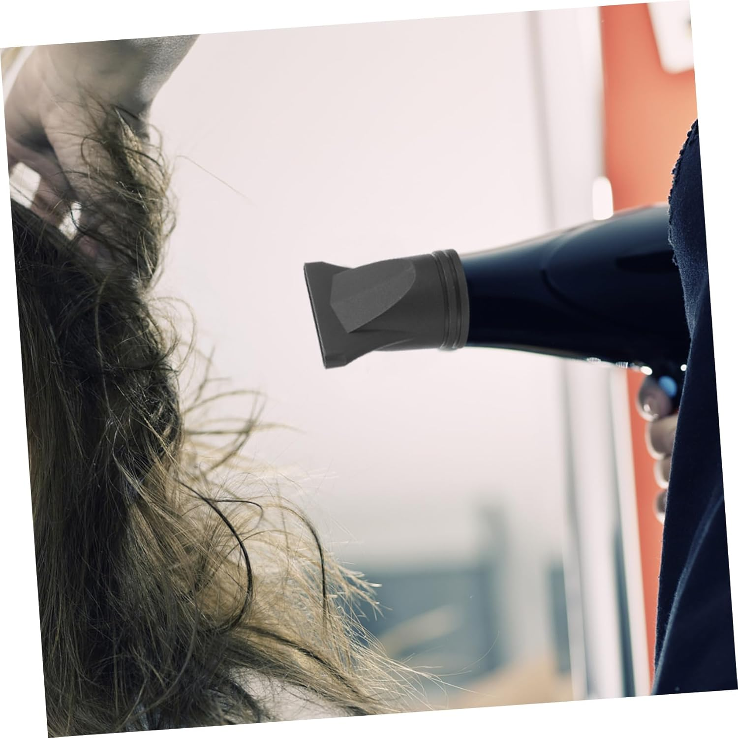 10Pcs Professional Hair Dryer Nozzles and Combs Heat Resistant Narrow Concentrator Styling Attachments for Salon Hair Blow Dryer Suitable for and Drying