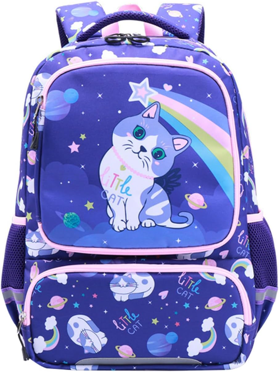 Sellerfun Unisex Child Backpack Cartoon Primary School Bookbag Fit for Boys Girls