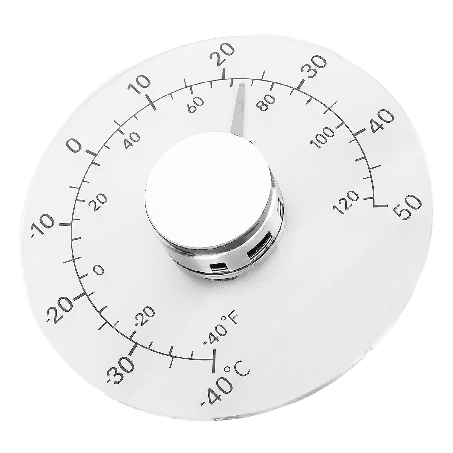 Outdoor Thermometer, Big Bold Dial Thermometer with High Accuracy Sensitive Metal Components for Window Door Indoor Outdoor, No Battery Needed image number 6