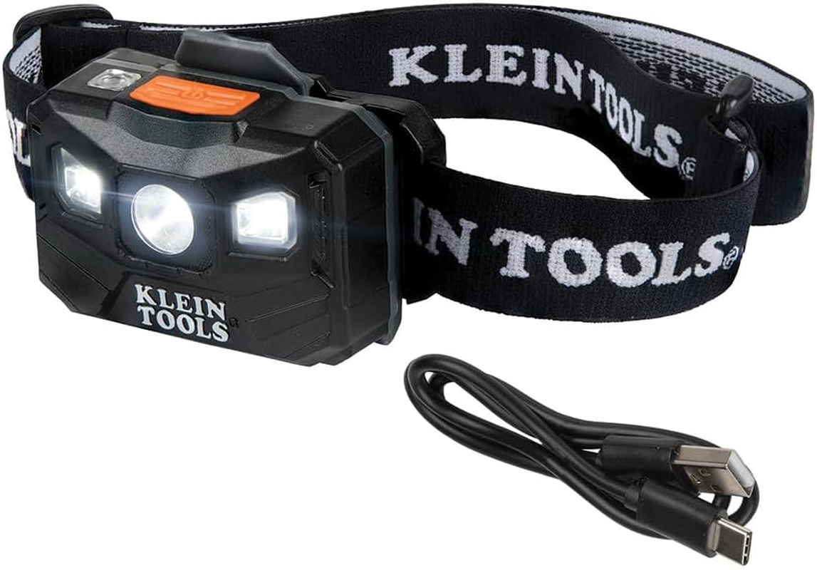 Klein Tools A-56048 400 Lumens Rechargeable Headlamp with Fabric Strap image number 6