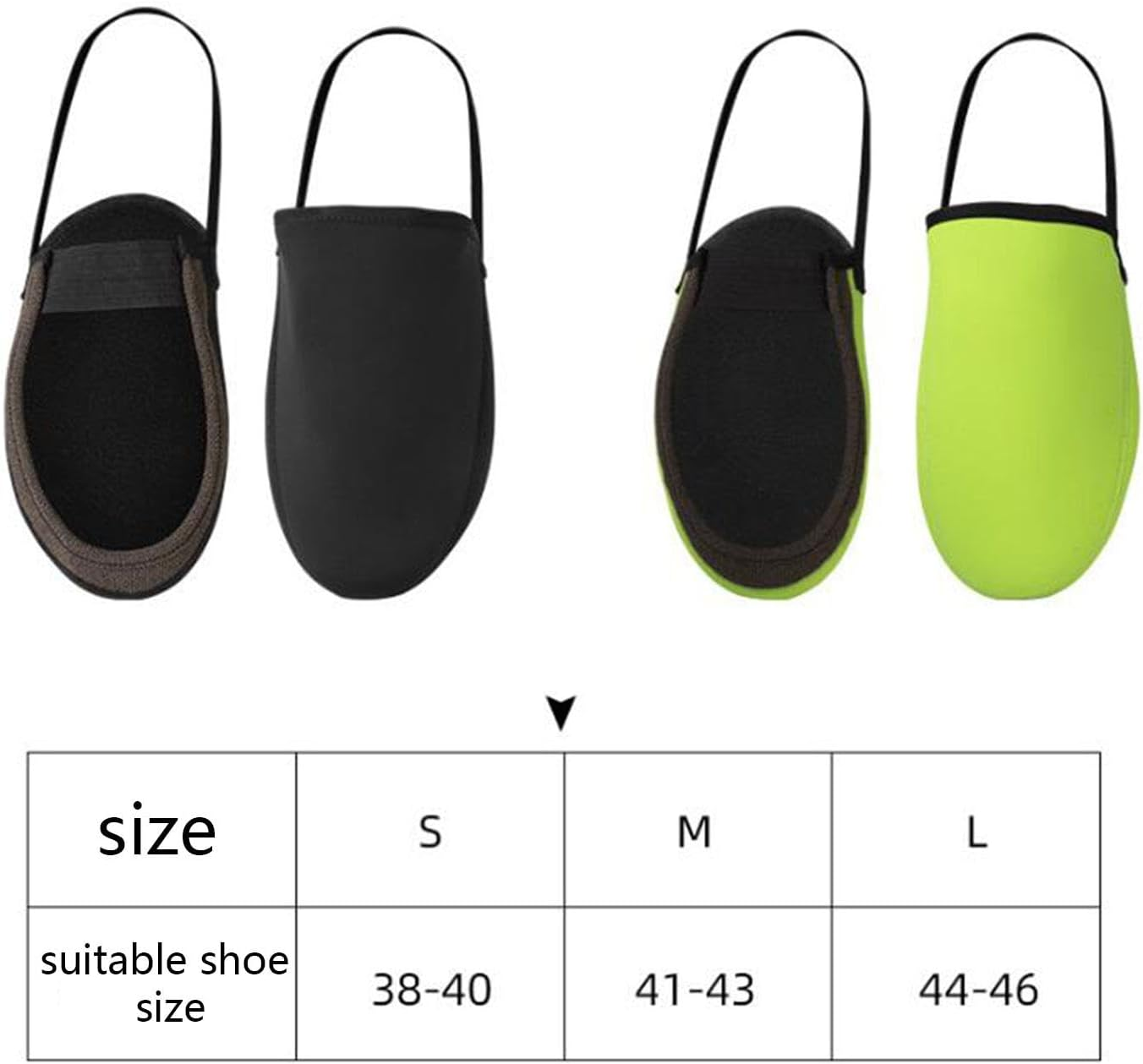 Generic Cycling Shoe Toe Cover Bike Overshoes Toe Warmers Bicycle Shoe Toe Protector Cold Weather Bike Shoe Covers image number 6