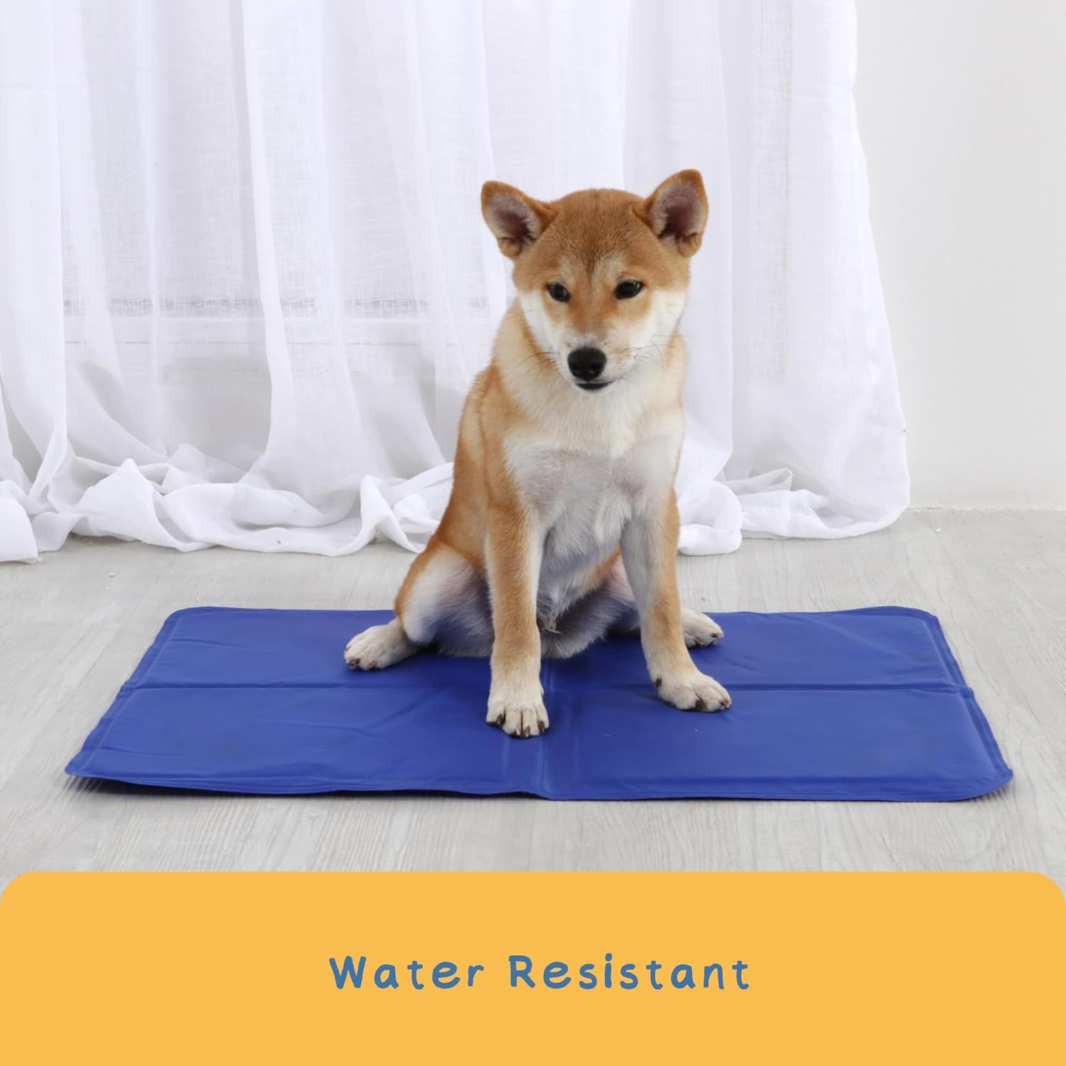 Paw Paws Self Cooling Dog Mat, Non-Toxic Summer Rectangular Cool Gel Pet Pad, Suitable for Crates, Kennels and Bed Medium 40X50Cm image number 6