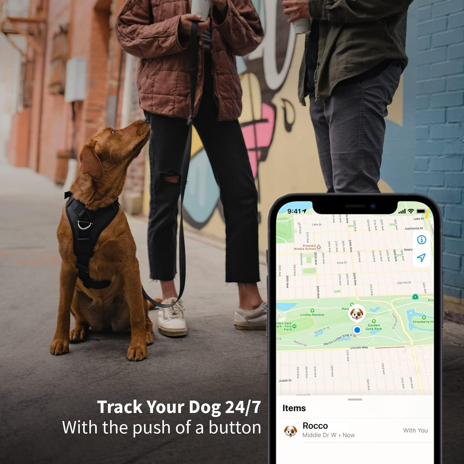 IP68 Waterproof the Safest Airtag Dog Collar Holder, Dustproof, Ultra-Durable, Fits All Width Collars | Will Not Damage Your Collar | Perfect Way to GPS Track Your Dog | Designed in Montreal image number 3