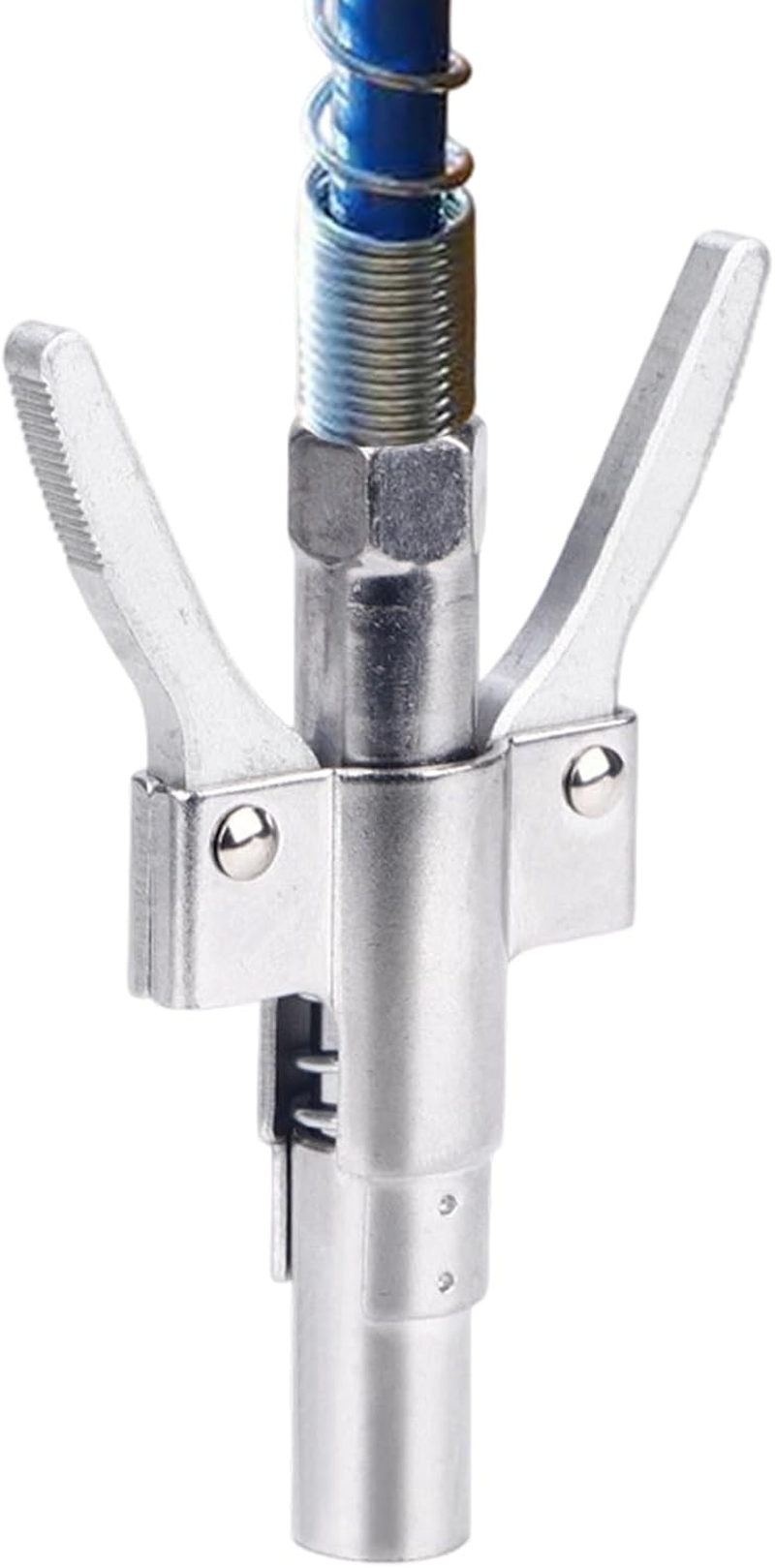 Grease Coupler Lock On,Quick Release Grease Fitting - Heavy-Duty Fitting Adapter for Industrial Machinery Construction Farm Equipment Truck Maintenance Automotive Repair image number 6