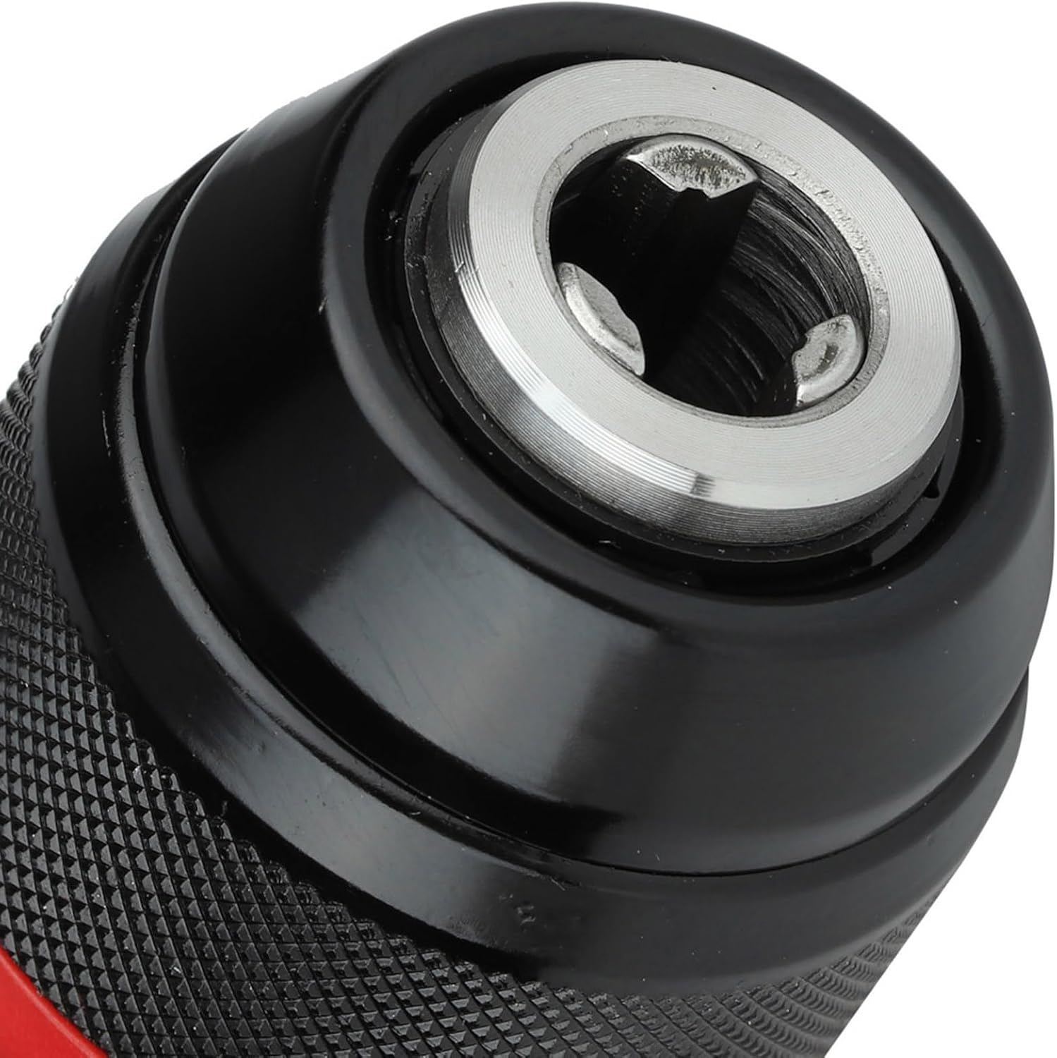 SOULONG Drill Chuck Keyless, Self-Tighten Hand Drill Chuck Holder with 2~13Mm Clamp Range for Multiple Purposes image number 4