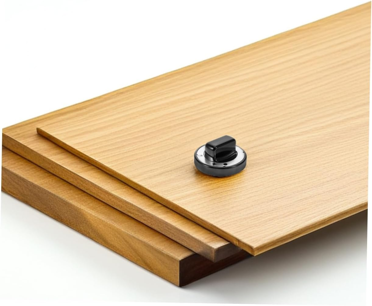 HOMSFOU 2Pcs High Temperature Resistant Cooker Knobs Stylish Red Control Switch for Gas Grills Ovens Cooktops with Inner