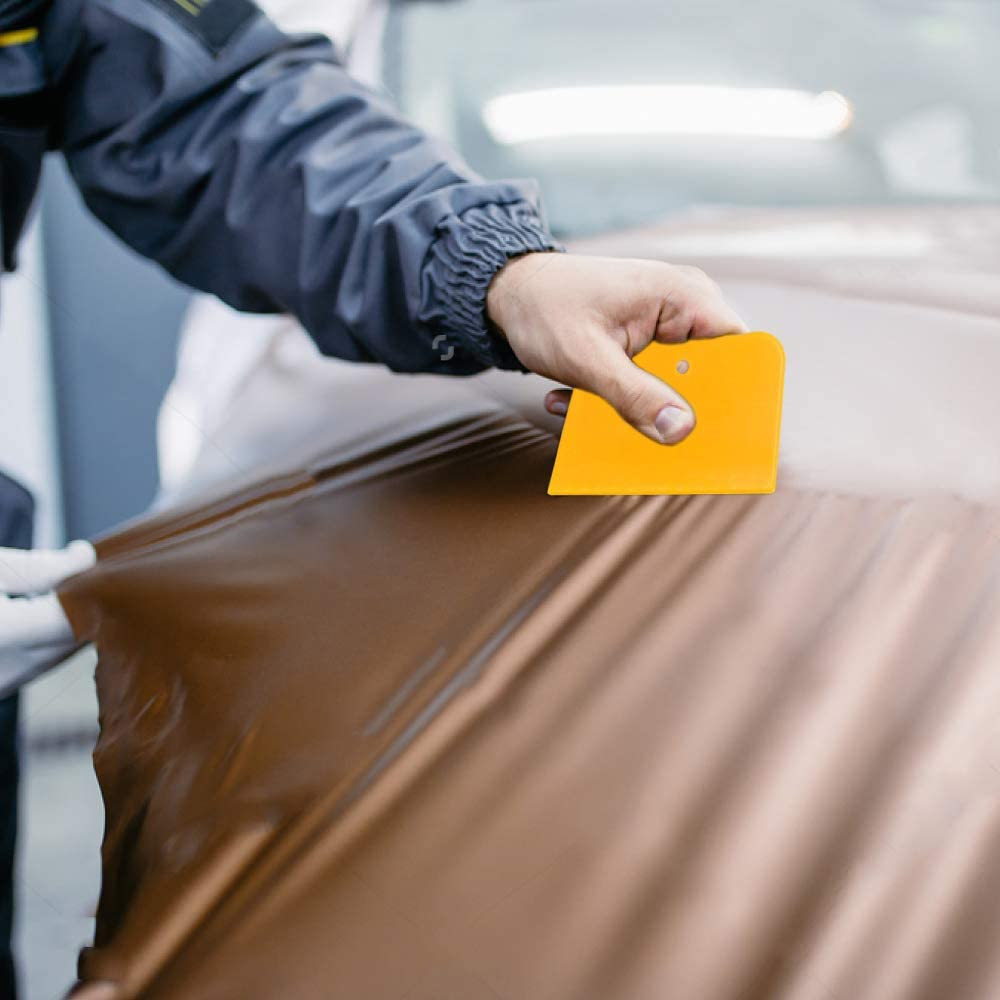 Set of 9 Body Filler Spreaders Automotive Body Fillers, Sourceton 4, 5, 6 Inch Reusable Plastic Spreader for Applying Fillers, Putties, Glazes, Caulks and Paint