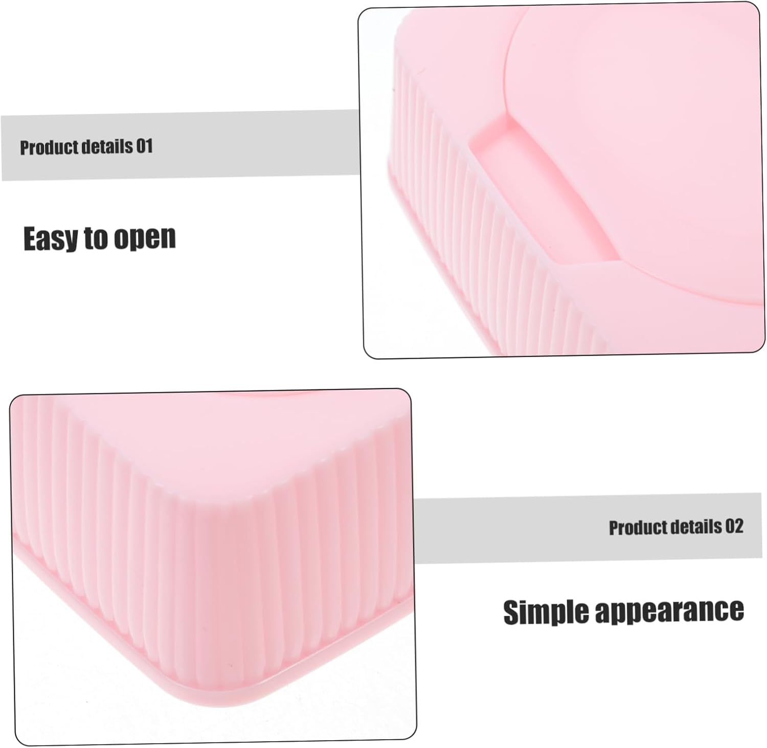 Multi-Use Wipes Container Plastic Baby Wipes Holder Dustproof Lid for Diaper and Dryer Sheets image number 5