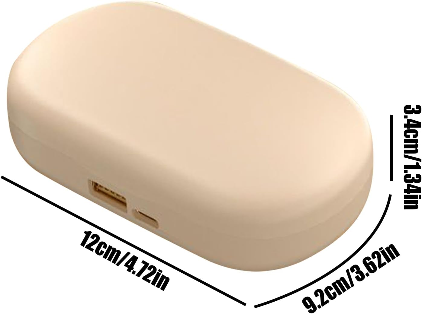 Clip Earbuds,Comfort Wireless Headphones | Noise Reduction Smart Long Battery Life Waterproof Earphone for Men Travel Adults Women Game Home Phones image number 3