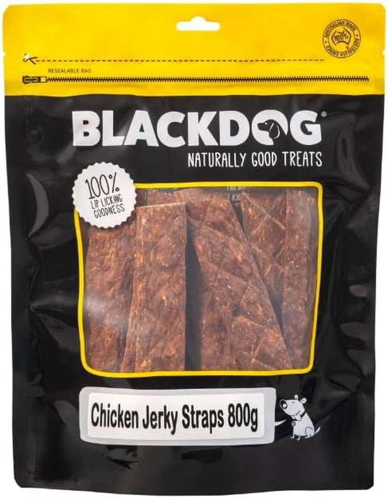 BLACKDOG Chicken Jerky Straps - 800G, All