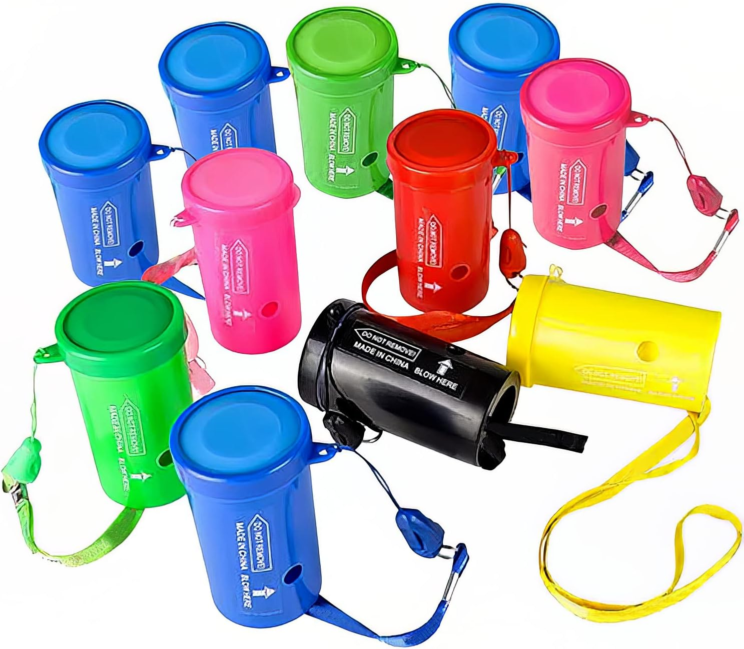 Artcreativity 3 Inch Mini Air Horns - Pack of 12 - Noisemakers for Sporting Events, Parties, Celebrations, Fun Birthday Party Favors and Goodie Bag Fillers for Kids and Adults image number 2