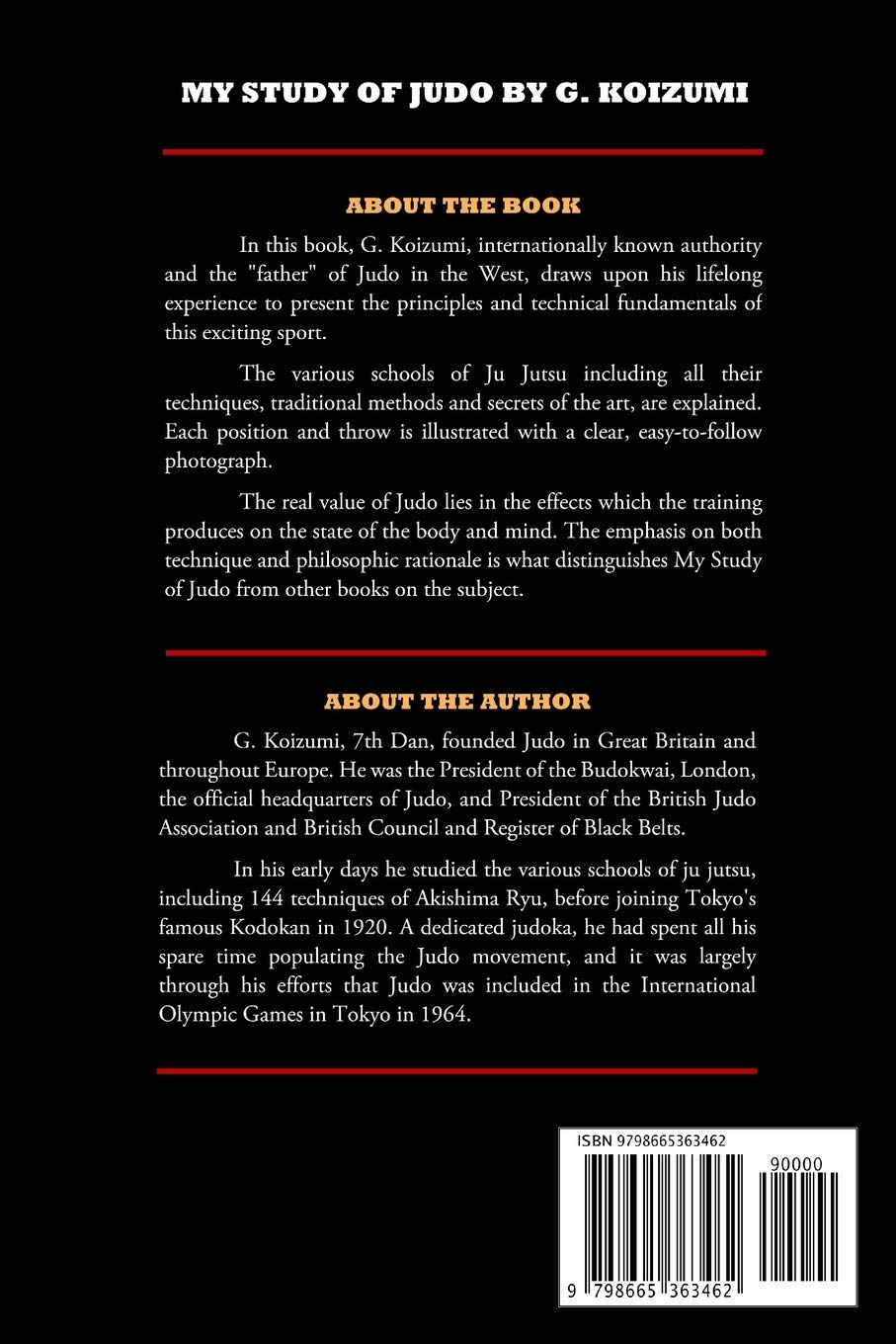 My Study of Judo: the Principles and the Technical Fundamentals image number 1