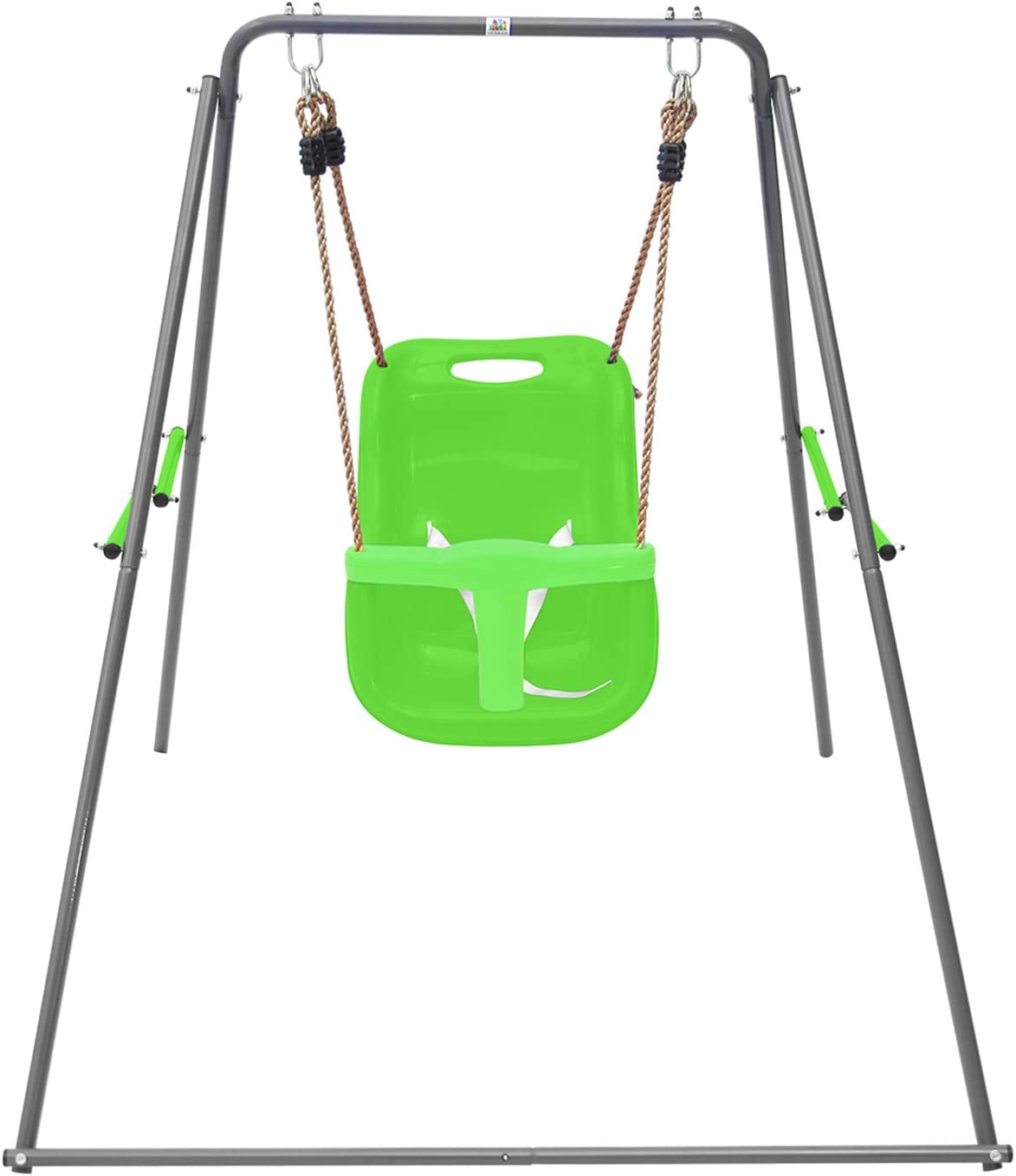 Lifespan Kids Bobcat 2 Foldable Baby Swing Childrens Swing Outdoor Kids Play image number 2