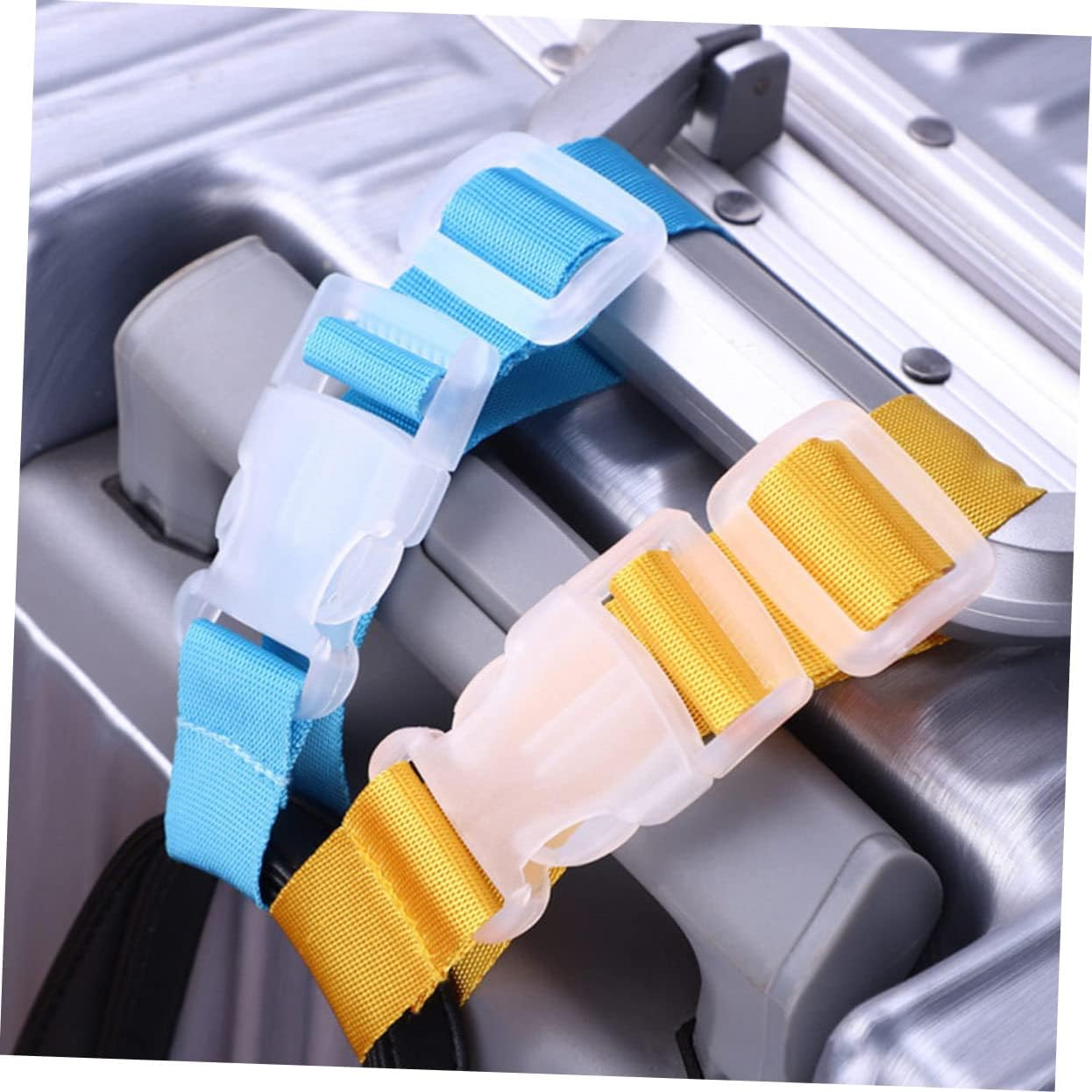 ABOOFAN 18Pcs Luggage Buckle Straps for Suitcase Luggage Hanging Buckles Belts for Travel Accessories for Plane and Travel Gear Random Color image number 1