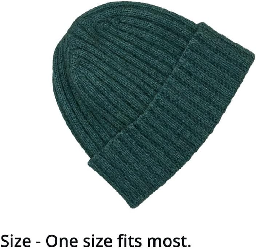 Native World Possum Merino Wool Women'S Rib Beanie Hat - Warm Soft Winter Beanie for Ladies - Gold image number 3