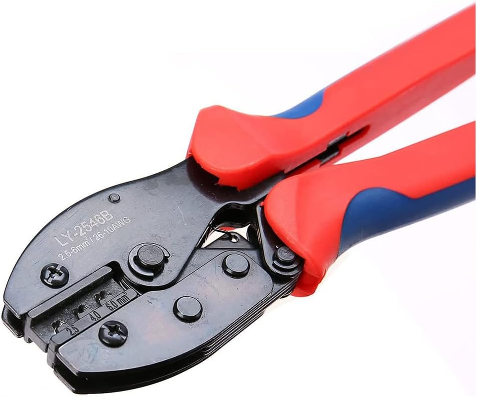 ZONADA Crimping Tool Pliers for M-C Style for Solar Panel Cable Connectors Size 2.5/4/6Mm2 26-10AWG Hand Crimping Tool Solar Panel Installation image number 6