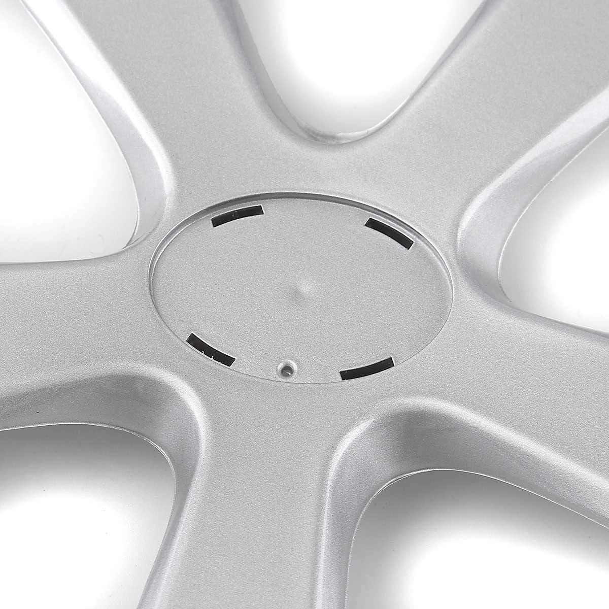 QXKSPG #4260247060 16" 5-Spoke Silver Hubcap Wheel Cover, for Toyota, for Prius Prius C 2012 2013 2014 2015 570-61167 61167 Wheel Trims Set