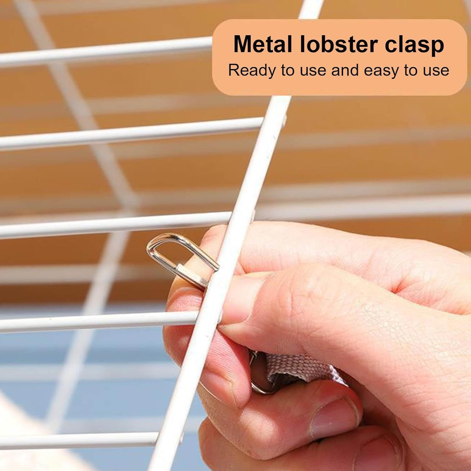 Cat Cage Hammock, Dog Hammock Beds, Cartoon Hanging Pet Bed, Soft Cat Beds with Metal Hook, Cute Pet Beds for Home, Cages, Kennels image number 4