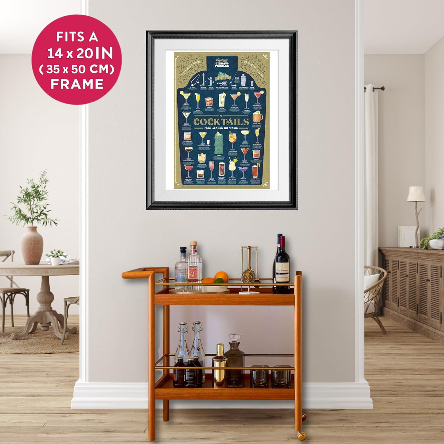 Ridley'S Cocktail Lover'S 500-Pieces Jigsaw Puzzle image number 2