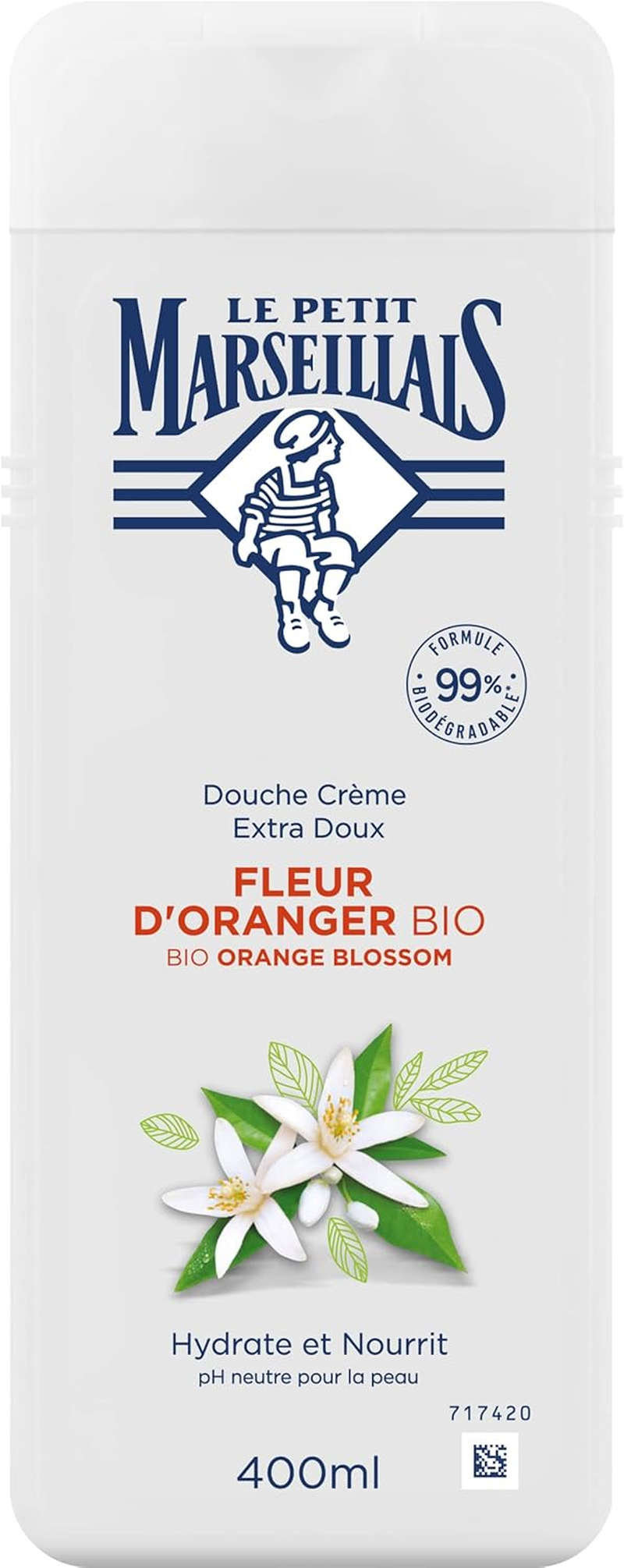 Le Petit Marseillais Organic Orange Blossom Shower Gel 400 Ml