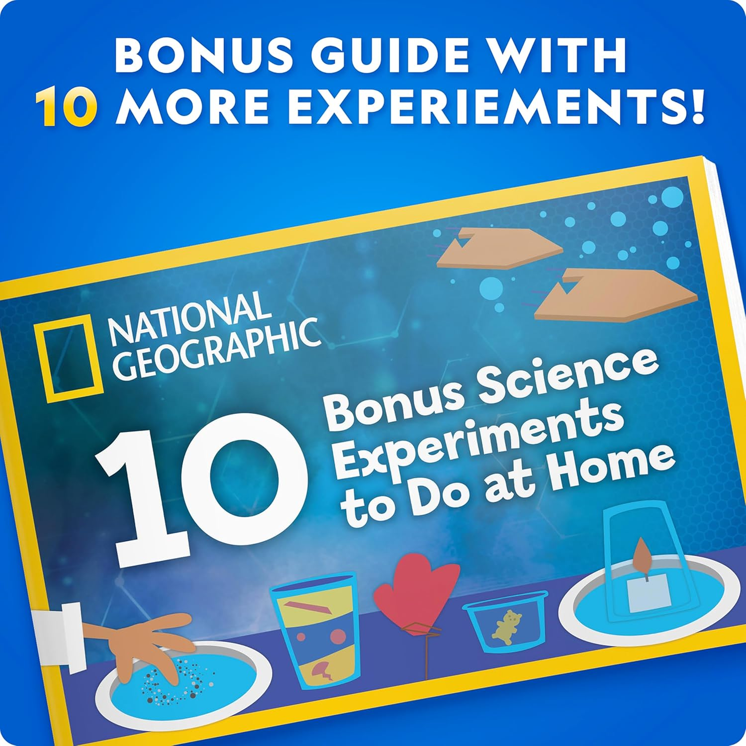 NATIONAL GEOGRAPHIC Science Advent Calendar 2023 &ndash; Jumbo Kids Advent Calendar with 24 Science Experiments, Rocks, Fossils, plus Storage Bag, Science Christmas Countdown Calendar, Mini Gemstone Dig Kit image number 5