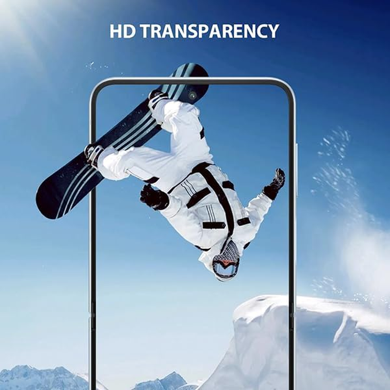 ZUSLAB Screen Protector for Galaxy Z Flip 5 Screen Protector Premium Quality Edge to Edge High Definition Flexible TPU Film for Samsung (2023) (Full Set)