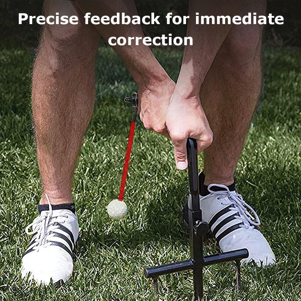 1 Set Golf Swing Trainer with Ergonomic Grip, Portable Golf Training Aid, Golf Swing Trainer Bars, Foldable Golf Swing Training Aid Stick (27.5 * 52 CM) image number 5
