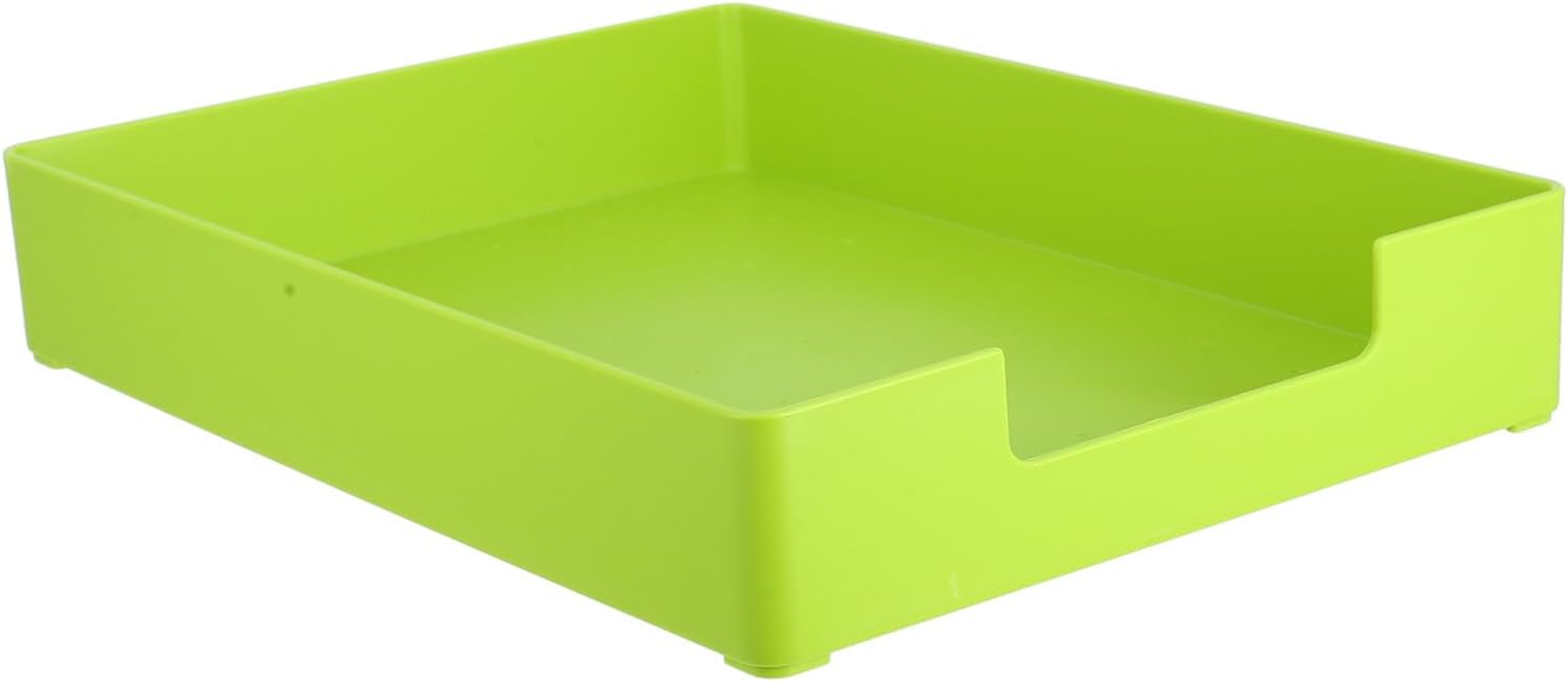 COOPHYA Stackable Letter Tray Office Document Box Desk Paper Holder Storage Box Desk Accessory Organizers Office Organization Paper Organizer image number 6