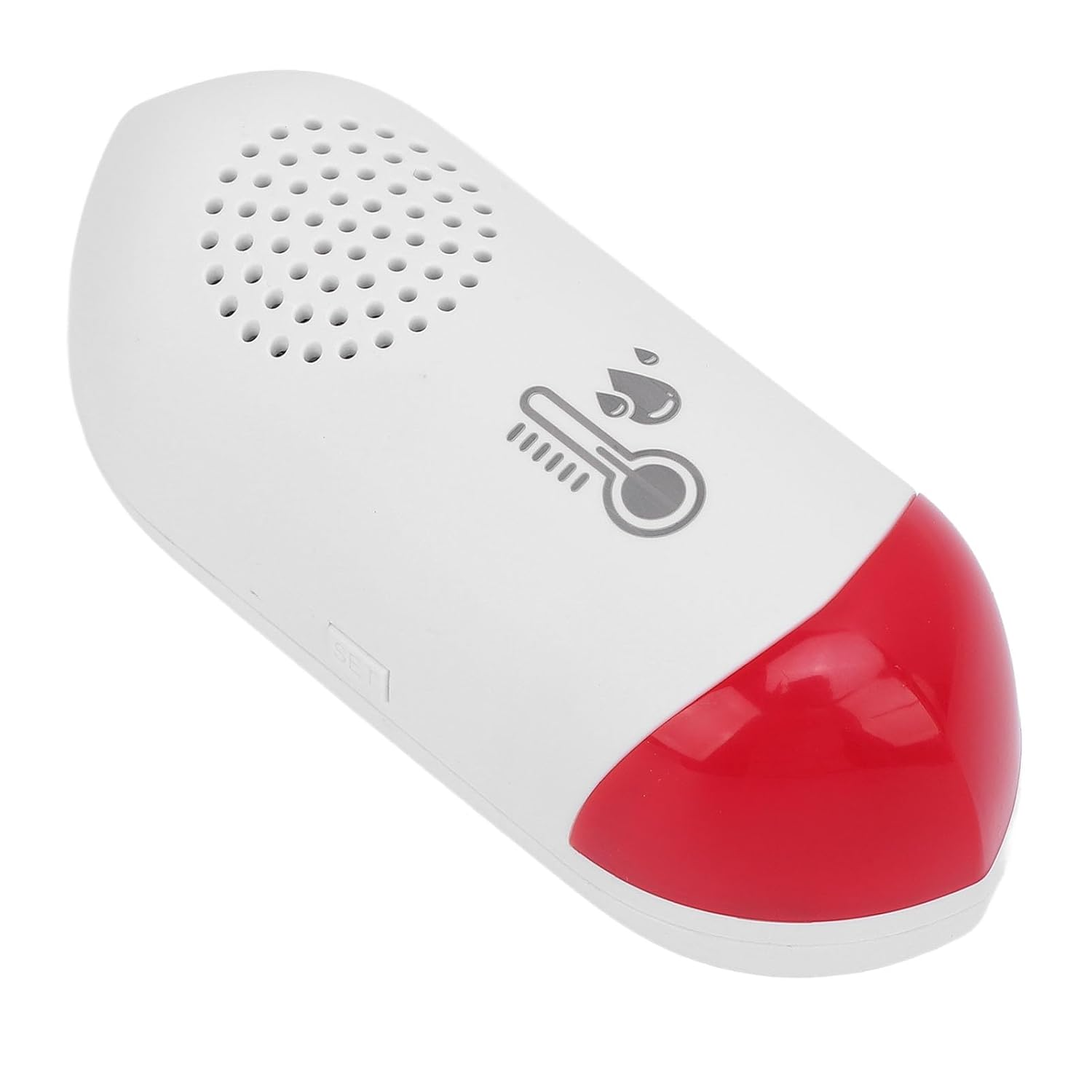 Indoor Wireless Thermometer Hygrometer Smart Temperature Humidity Sensor Thermometer Humidity with Sound Light Alert for Home Room image number 3