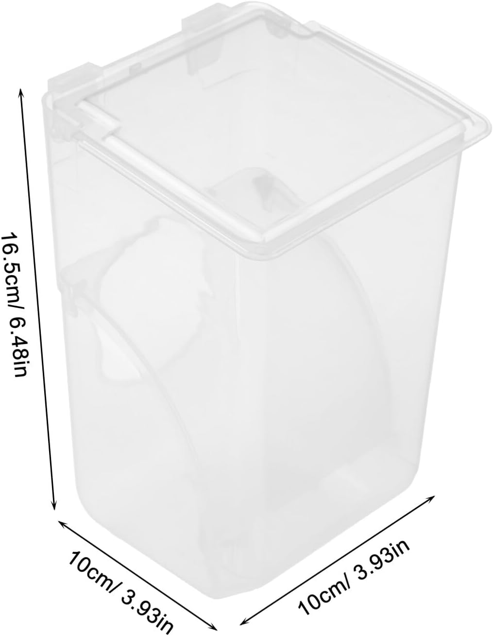 GAXIRE Automatic No-Mess Cage Pigeon Feeder with Single Design Hanging Quail Cage Feeder for Parrots and Birds Reusable Food Container for Easy Cleaning and Secure Feeding image number 6