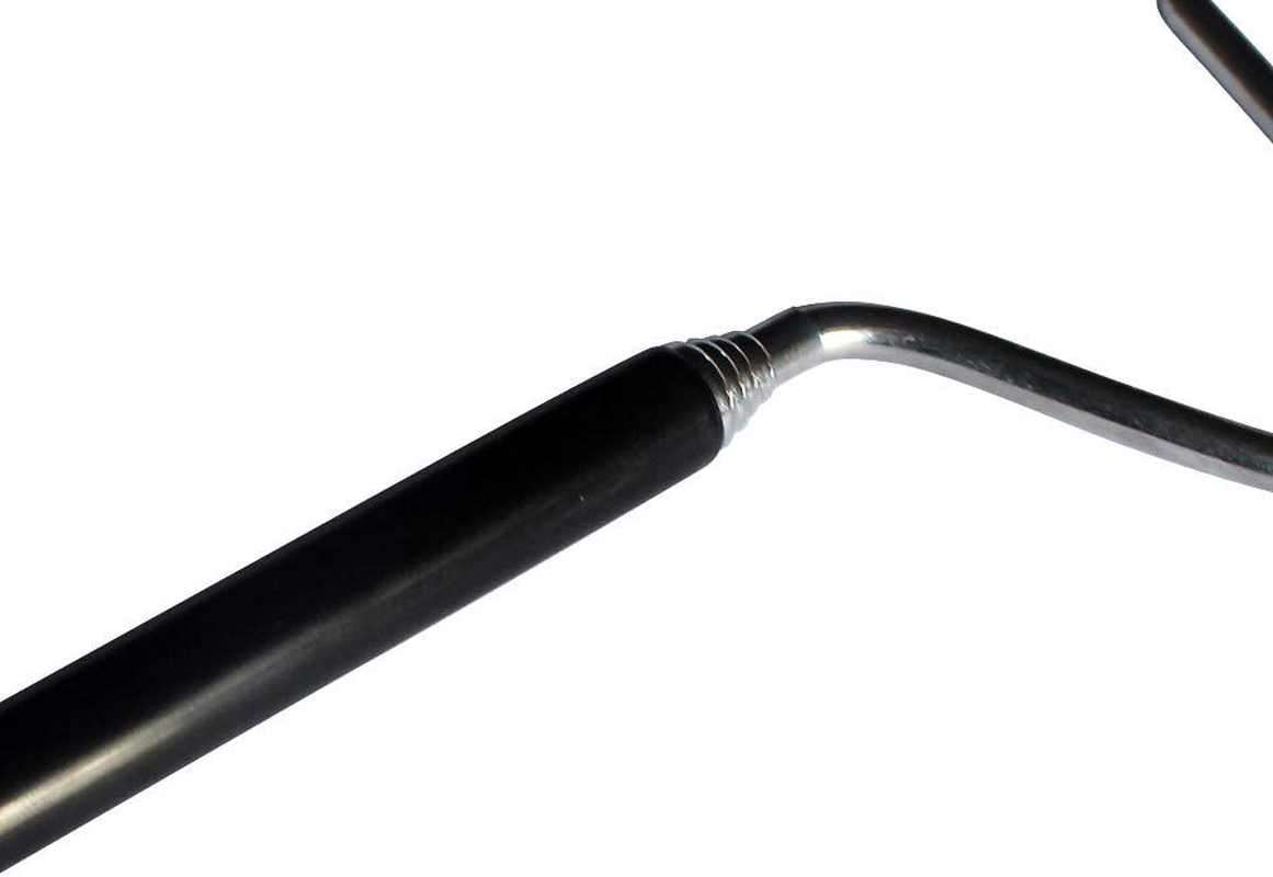 Small Adjustable Stainless Steel Snake Hook Black Two Types 66Cm/100Cm (66Cm) image number 3