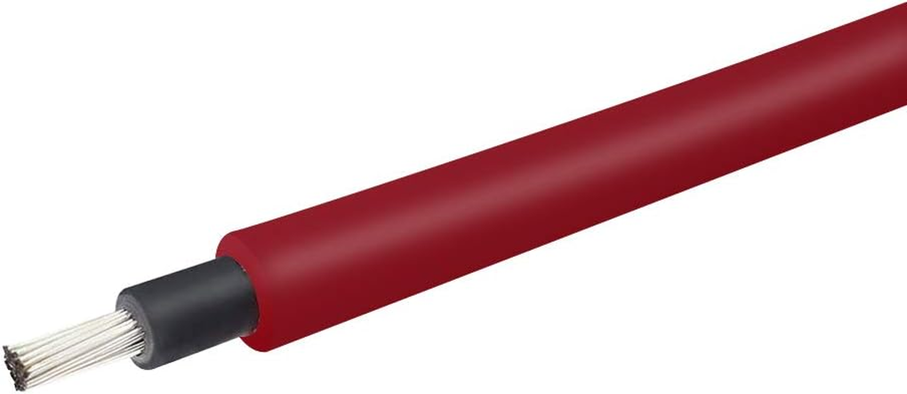 Renogy 20FT 12AWG Solar Panel Female and Male Connectors, Extension Cables-Pair, 1 Pair 20' 12 Gauge Red and Black image number 4