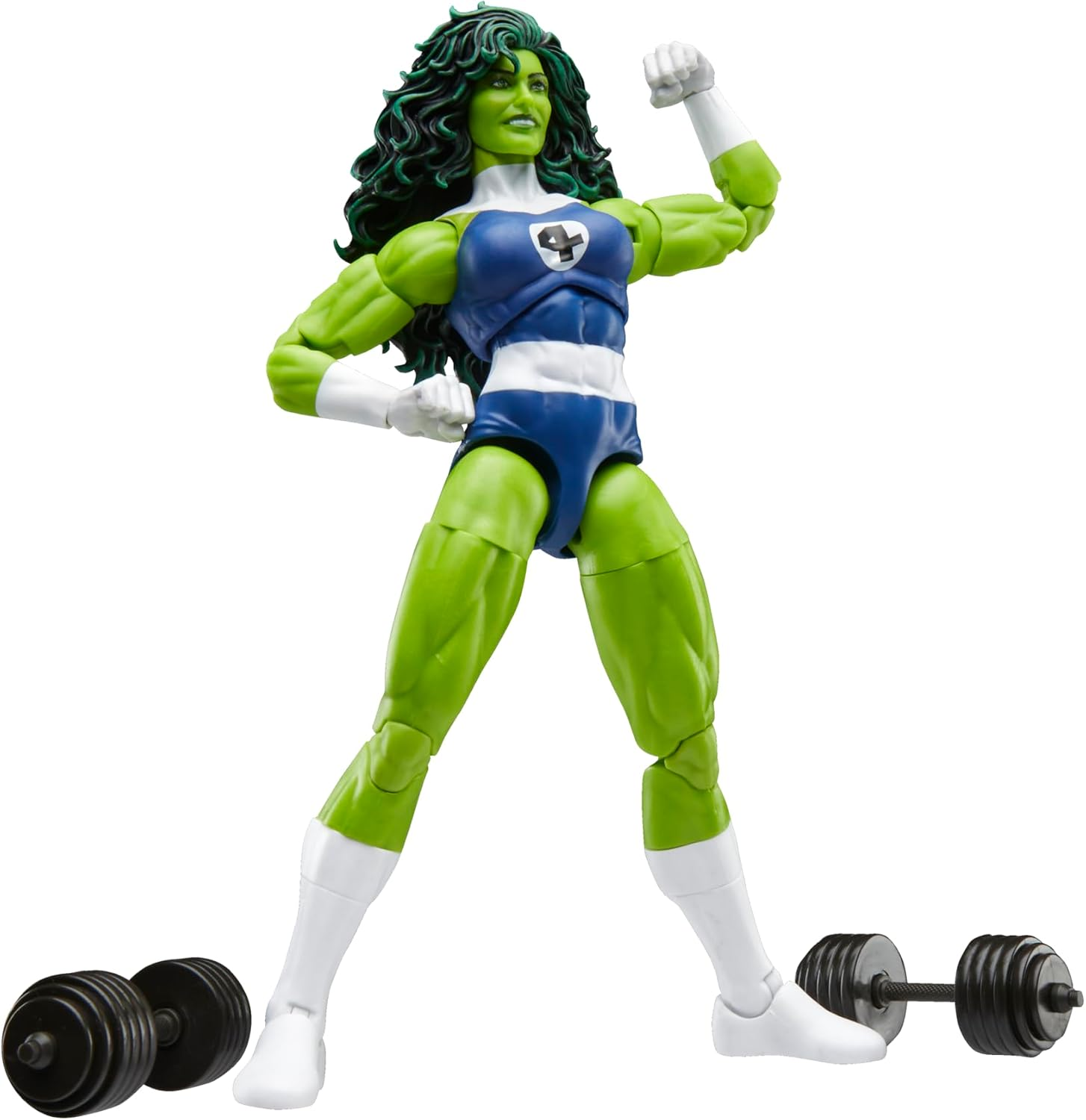 Marvel Legends Series She-Hulk, Retro Cardback Fantastic Four Comics-Inspired Collectible 6-Inch Scale Action Figure image number 6