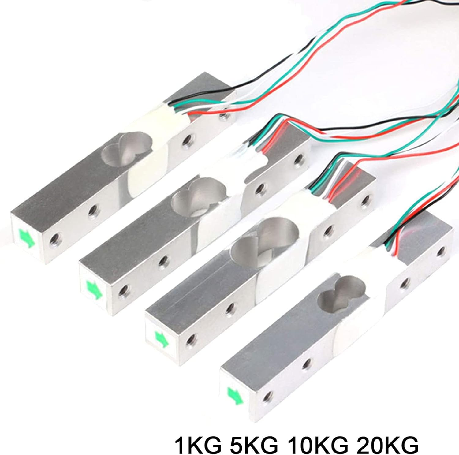 Digital Load Cell Weight Sensor + HX711 Weighing Sensor ADC Module for Arduino DIY Portable Electronic Kitchen Scale Kit (5KG+HX711) image number 3