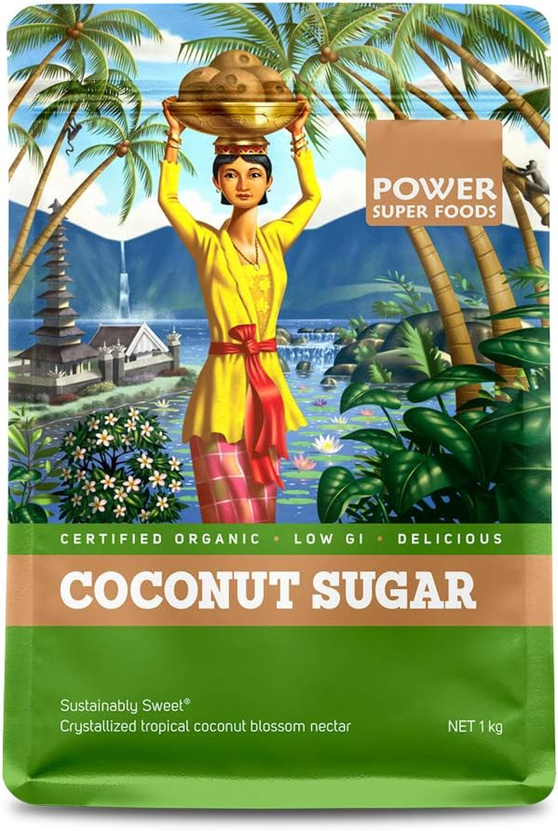 Power Super Foods Organic Coconut Sugar, 500 G image number 1