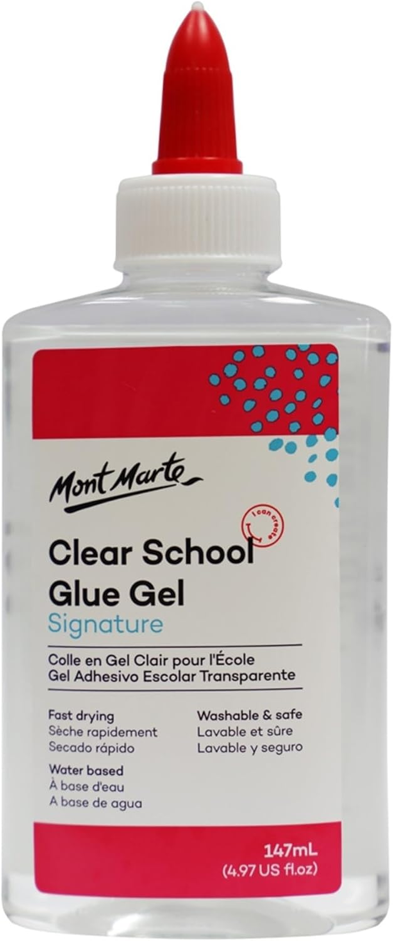 Mont Marte PVA Craft Glue 500 G, Clear image number 2