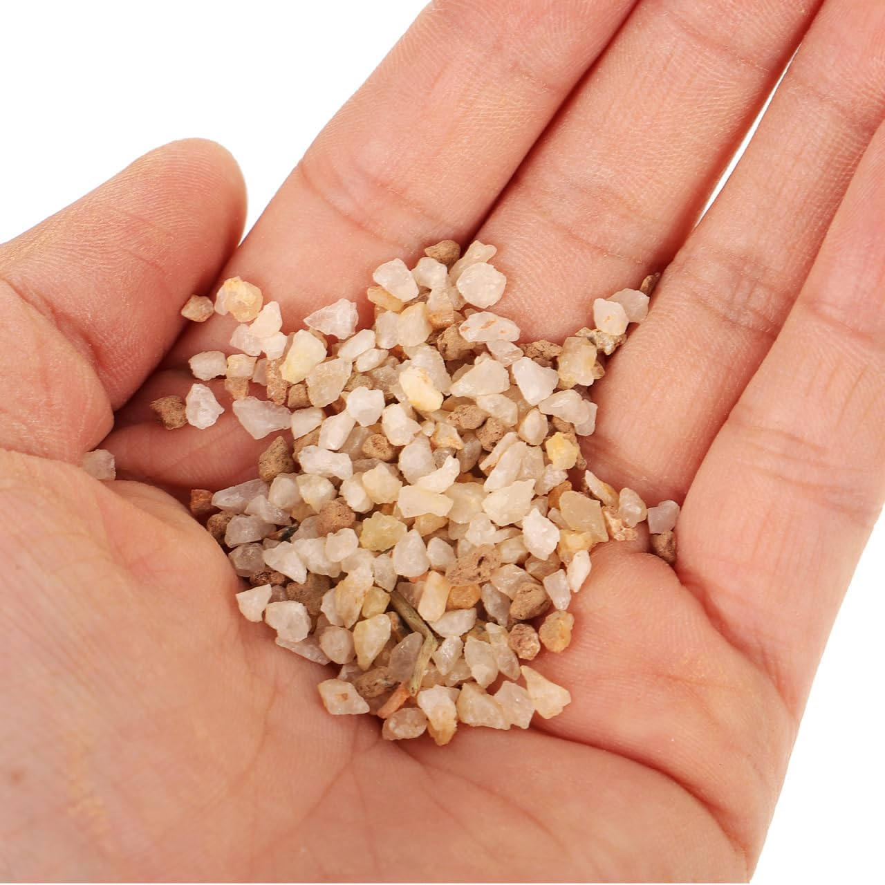 Succulent Rocks and Decorative Pebbles for Planters, Small Crystal Gravel for Garden Stones, Landscaping Cactus Stone Mix for Outdoor Plant Terrariums image number 2